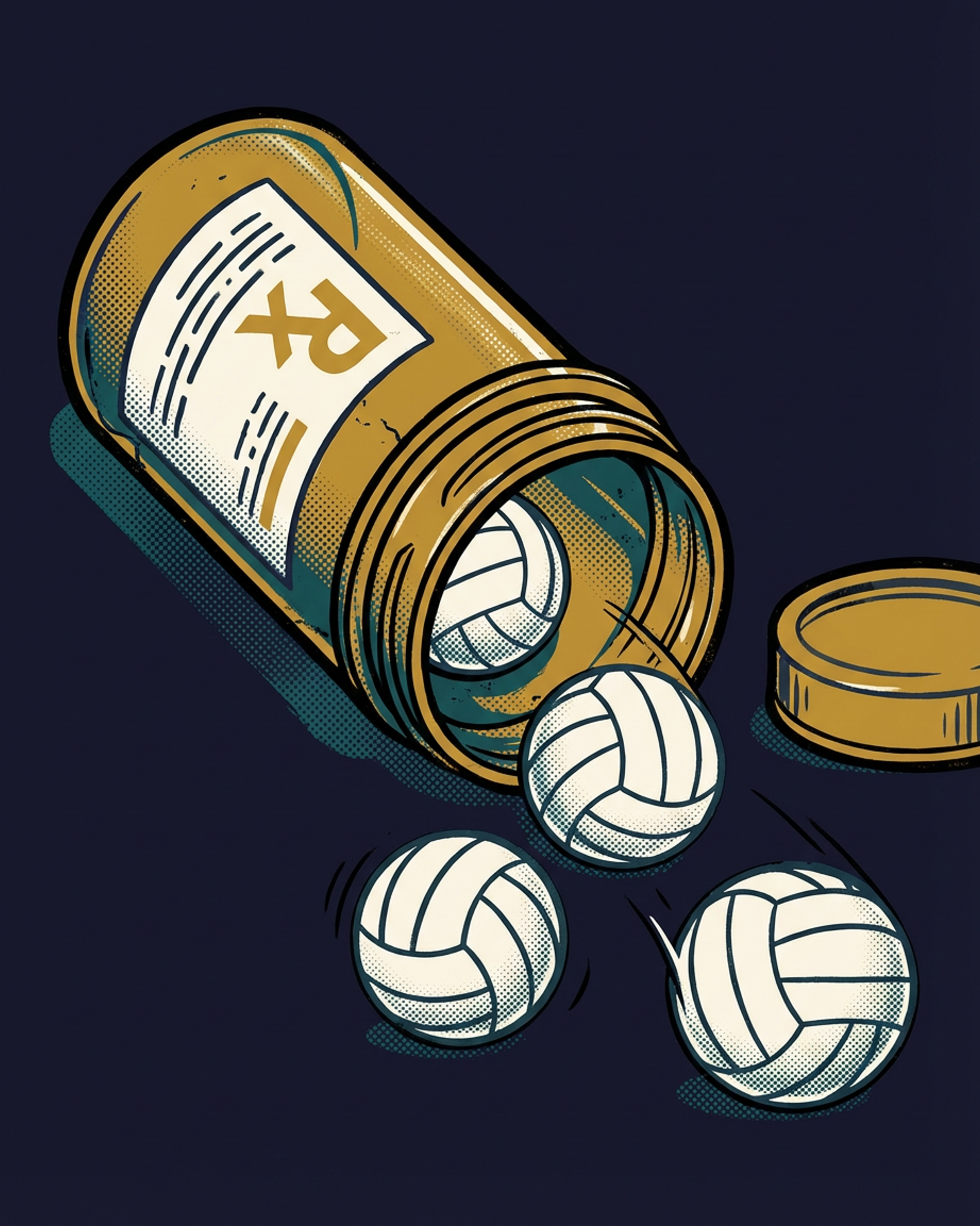 Pill Bottle Spill